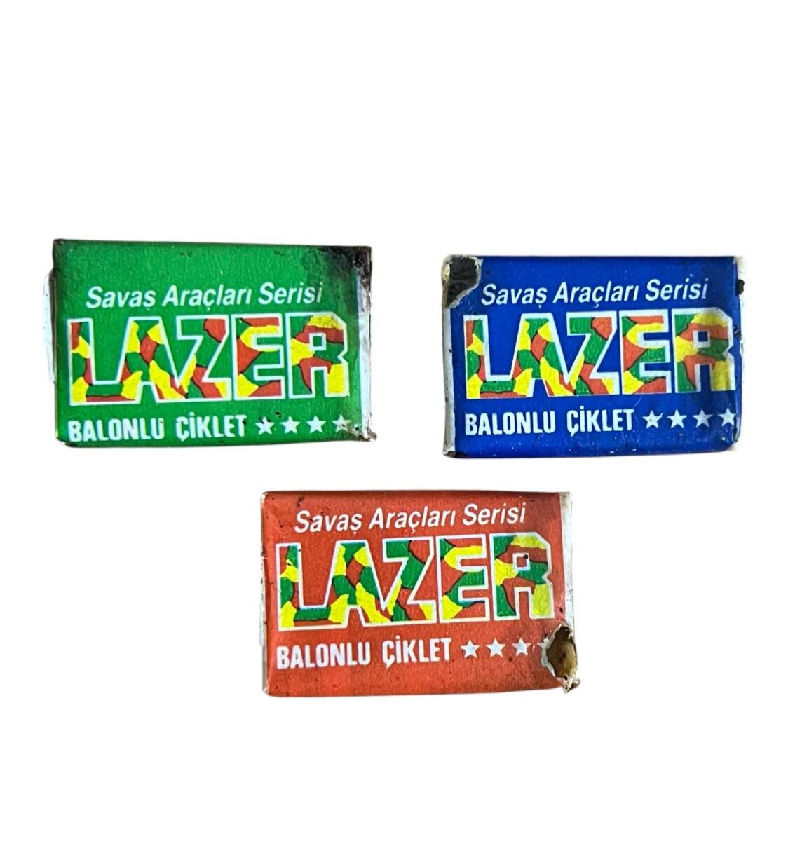 LAZER (ÜLKER) Savaş Araçları Serisi (Kısa) Lot # SKZ1876 - 1