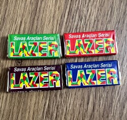 LAZER (ÜLKER) Savaş Araçları Serisi (Uzun) Ful Set# SKZ1845 - 2