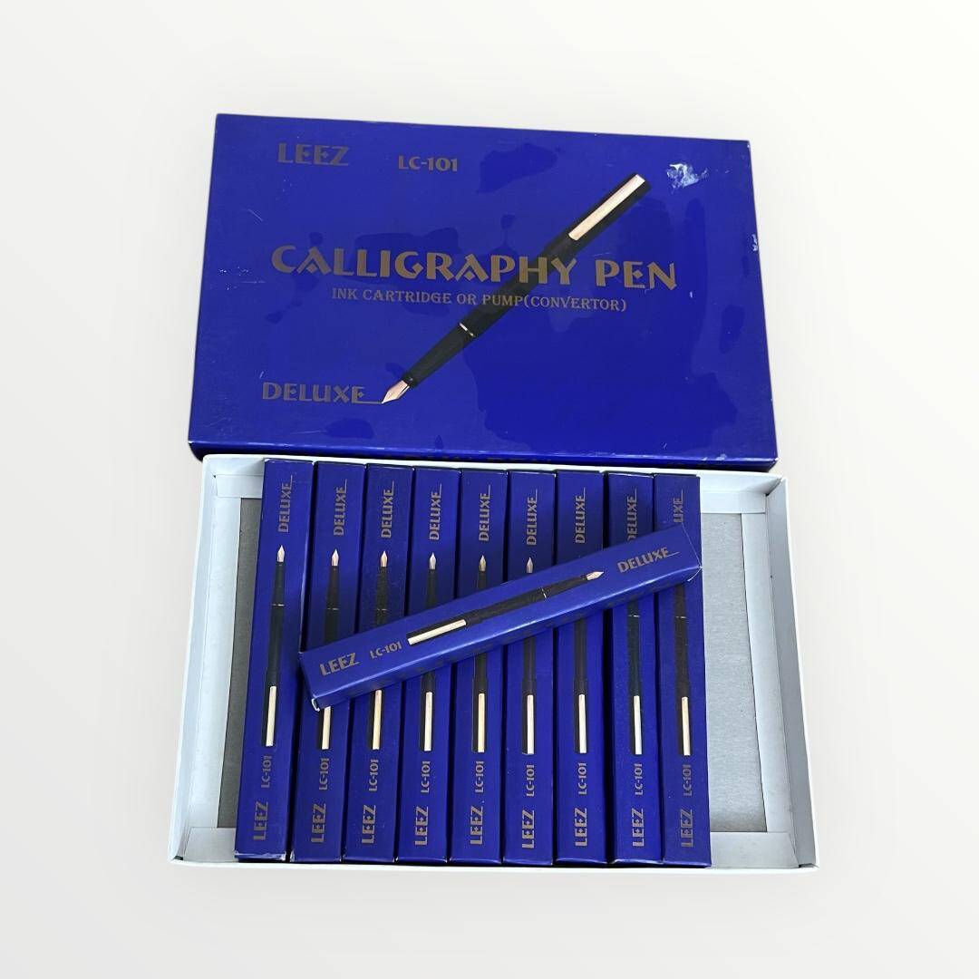 LC 101 Callıgraphy Kalın Uçlu Kartuşlu Dönem Dolma Kalem. 1990s AOB4820 - 1