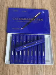 LC 101 Callıgraphy Kalın Uçlu Kartuşlu Dönem Dolma Kalem. 1990s AOB4820 - 3
