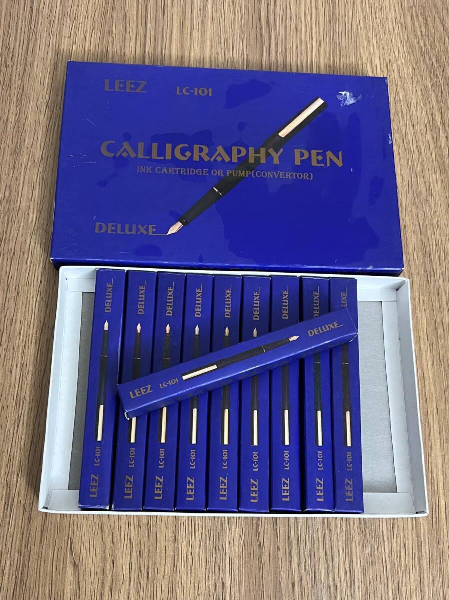 LC 101 Callıgraphy Kalın Uçlu Kartuşlu Dönem Dolma Kalem. 1990s AOB4820 - 3