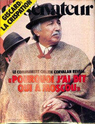 Le Nouvel Observateur 20 Fevrier 1977 N.640 - Joaquin Murrieta - Sebastian Maroto - David Bradley - Bernard Lafay - Michel Jobert - Pierre Mauroy NDR91797 - Gökçekoleksiyon
