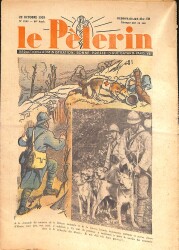 Le Pelerin 22 Octobre 1939 No: 3265 - Plus loins que la victoire, Sur tous les fronts, Les tan... NDR98868 - Gökçekoleksiyon