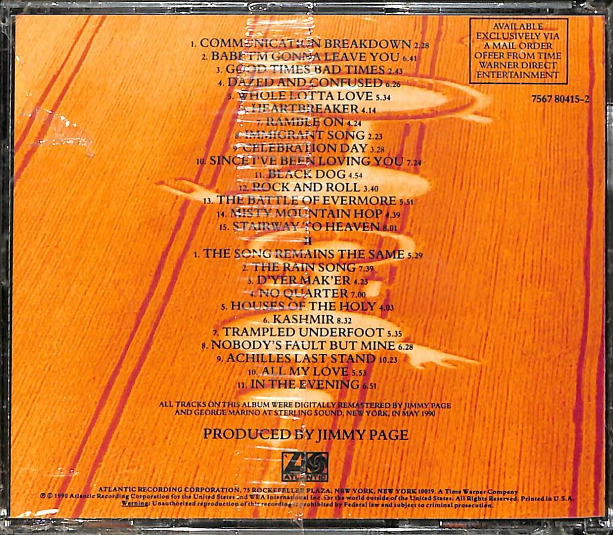 Led Zeppelin - Remasters CD (Sıfır) CD5113 - 2
