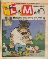 Leman Haftalık Mizah Dergisi 10 Mayıs 1997 Sayı 287 NDR79406 - Gökçekoleksiyon