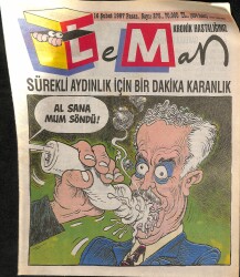 Leman Haftalık Mizah Dergisi 16 Şubat 1997 Sayı 275 NDR79390 - Gökçekoleksiyon