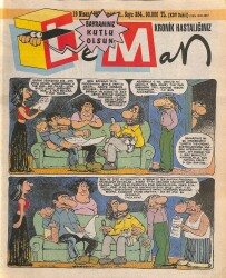 Leman Haftalık Mizah Dergisi 19 Nisan 1997 Sayı 284 NDR79373 - Gökçekoleksiyon