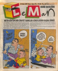 Leman Haftalık Mizah Dergisi 19 Ocak 1997 Sayı 271 NDR79411 - Gökçekoleksiyon