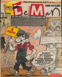 Leman Haftalık Mizah Dergisi 3 Mayıs 1997 Sayı 286 NDR79407 - Gökçekoleksiyon