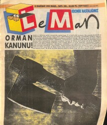 LEMAN KRONİK HASTALIĞINIZ - 18 HAZİRAN 1995 SAYI188 - ORMAN KANUNU! NDR74070 - Gökçekoleksiyon