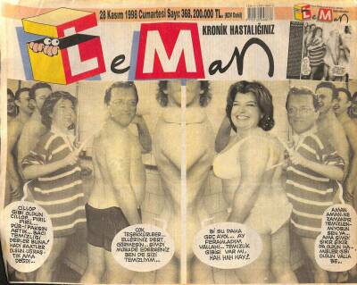 LEMAN KRONİK HASTALIĞINIZ - 28 KASIM 1998 SAYI368 - TELLAK VE NATIR BİRBİRLERİNİ TEMİZLEDİLER NDR74061 - 1