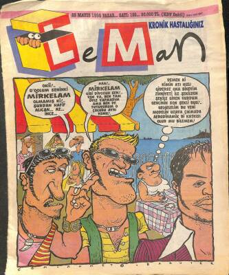 LEMAN KRONİK HASTALIĞINIZ - 28 MAYIS 1995 SAYI185 - DEMEK Kİ KİMİN ATI HIZLI GİDERSE ONA BİNEYİM ZİHNİYETİ İLE NDR74056 - 1