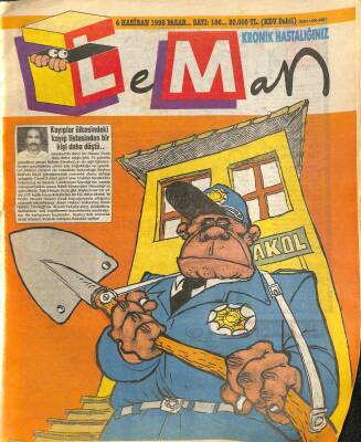 LEMAN KRONİK HASTALIĞINIZ - 4 HAZİRAN 1995 SAYI186 - KAYIPLAR ÜLKESİNDEKİ KAYIP LİSTESİNDEN BİR KİŞİ DAHA DÜŞTÜ... NDR74067 - 1