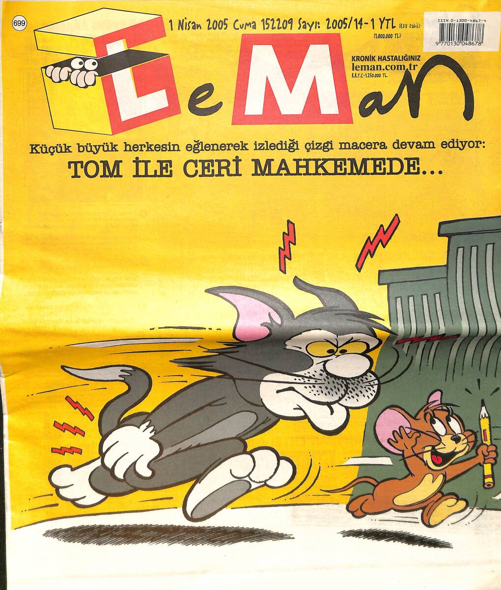 Leman Mizah Dergisi 1 Nisan 2005 No: 699 Sayı: 14 NDR98532 - 1