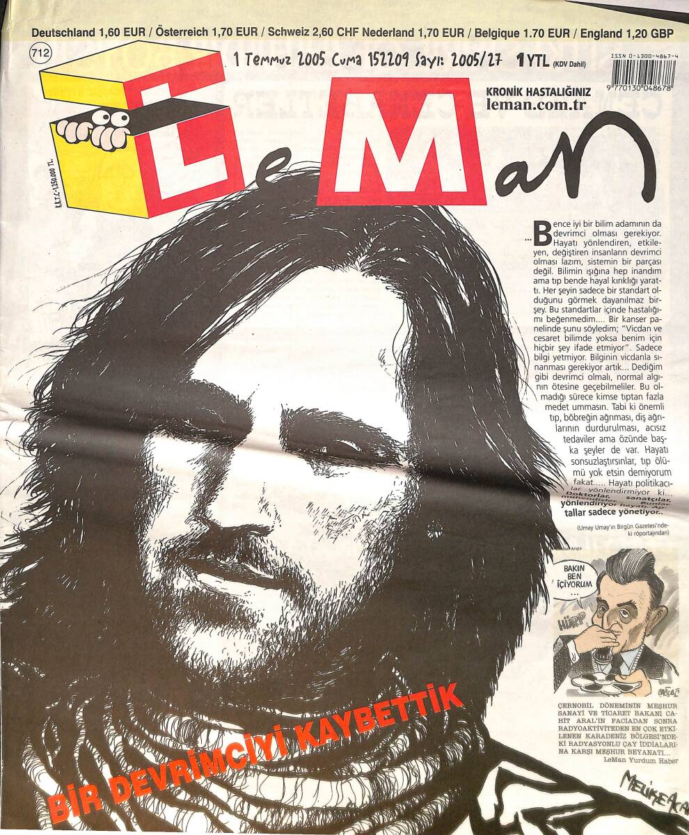 Leman Mizah Dergisi 1 Temmuz 2005 No: 712 Sayı: 27 NDR98530 - 1