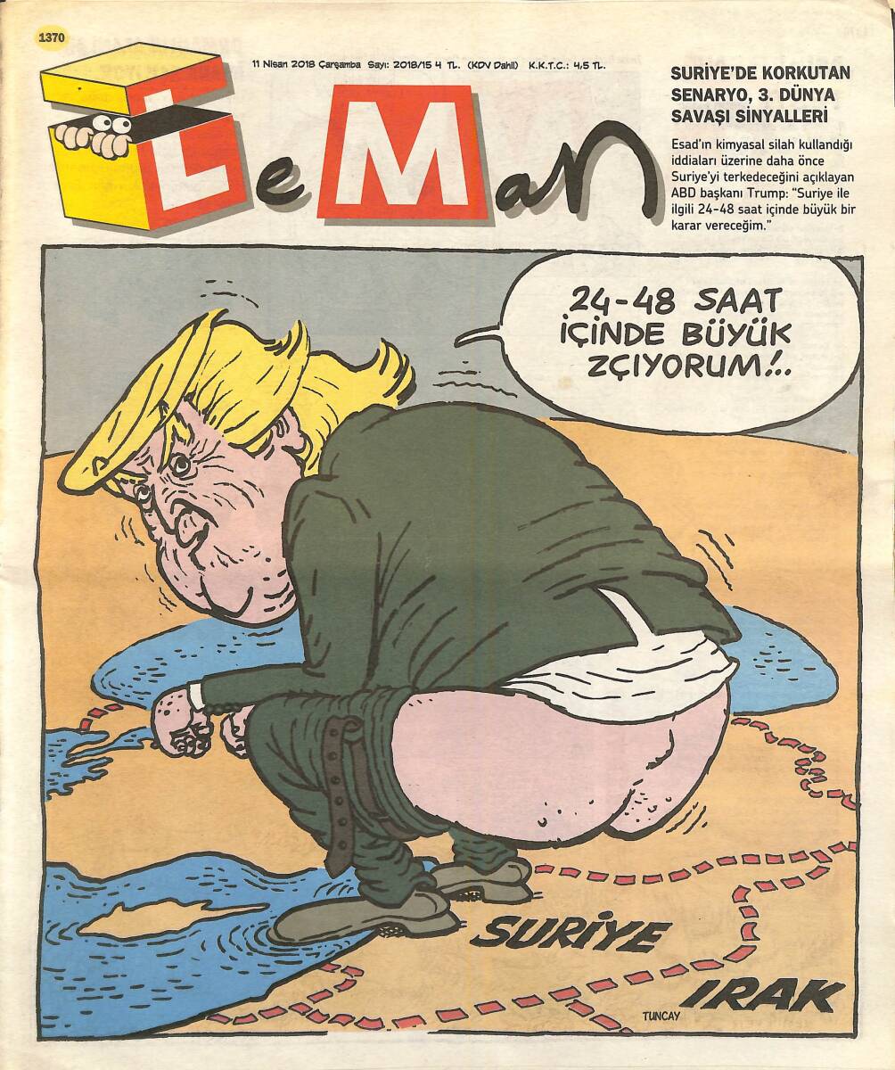 Leman Mizah Dergisi 11 Nisan 2018 Sayı 15 NDR96466 - 1