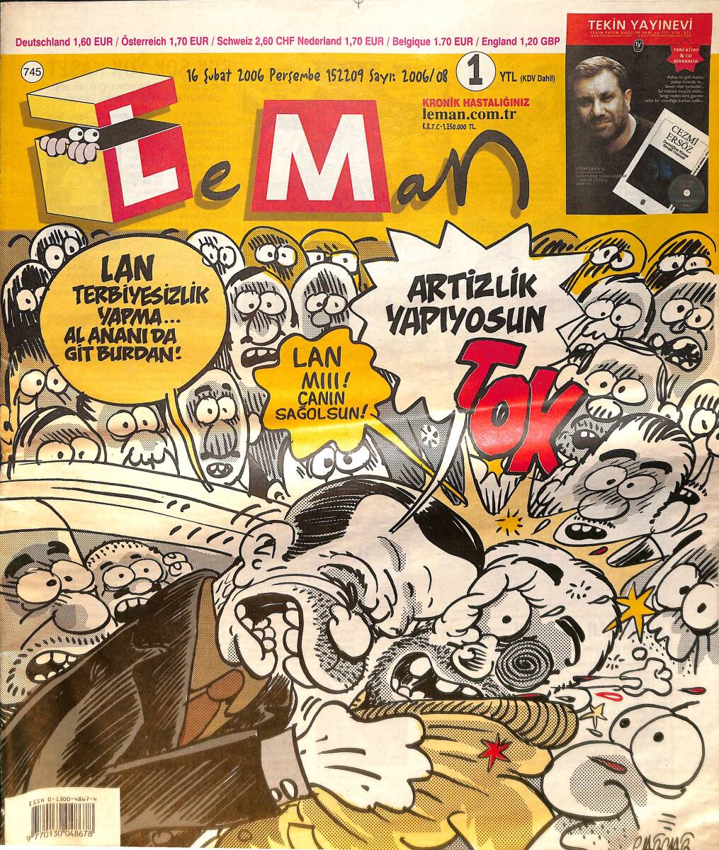 Leman Mizah Dergisi 16 Şubat 2006 No: 745 Sayı: 08 NDR98616 - 1