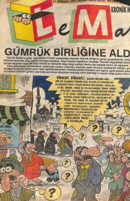 Leman mizah dergisi 17 Aralık 1995 sayı 214 NDR74073 - 1