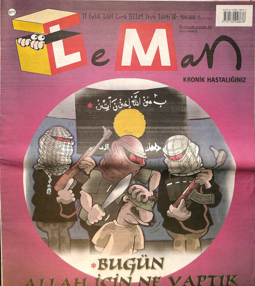 Leman Mizah Dergisi 17 Eylül 2004 Sayı: 38 No:671 NDR98676 - 1