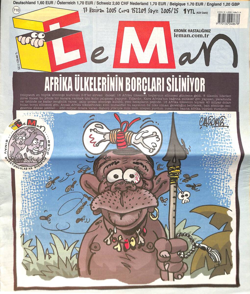 Leman Mizah Dergisi 17 Haziran 2005 No: 710 Sayı: 25 NDR98533 - 1