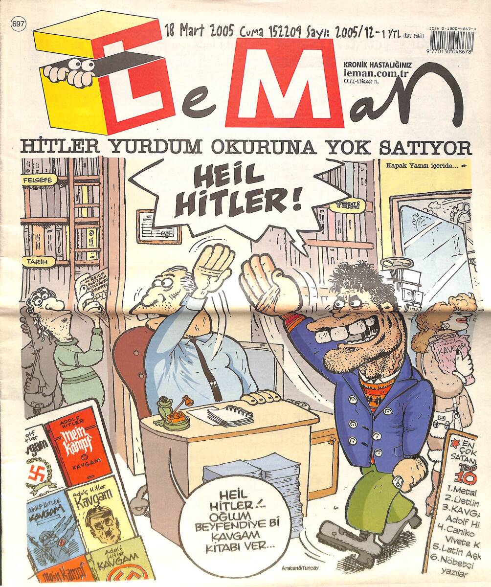 Leman Mizah Dergisi 18 Mart 2005 No: 697 Sayı: 12 NDR98521 - 1