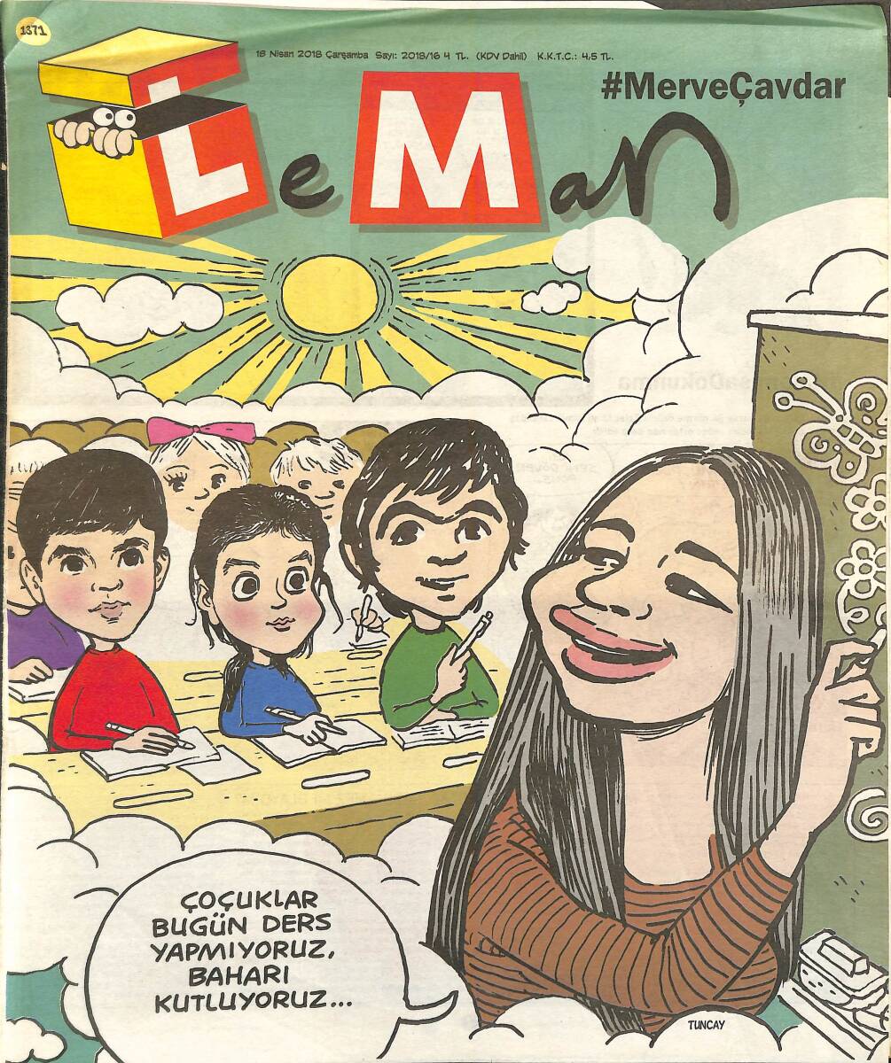 Leman Mizah Dergisi 18 Nisan 2018 Sayı 16 NDR96252 - 1