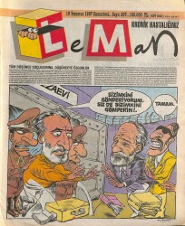 Leman Mizah Dergisi 19 Temmuz 1997 Sayı 297 NDR79287 - Gökçekoleksiyon