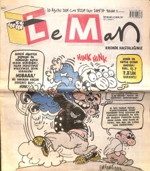 Leman Mizah Dergisi 20 Ağustos 2004 No: 667 Sayı: 34 NDR98522 - Gökçekoleksiyon