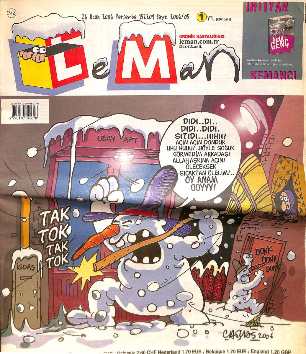 Leman Mizah Dergisi 20 Ocak 2006 No: 742 Sayı: 05 NDR98567 - 1