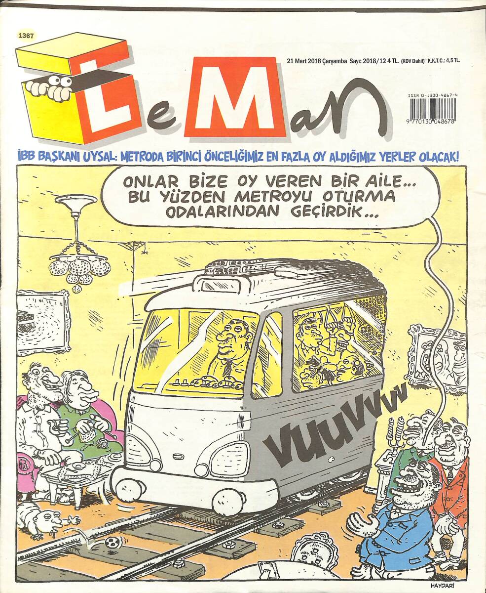 Leman Mizah Dergisi 21 Mart 2018 Sayı 12 NDR96242 - 1
