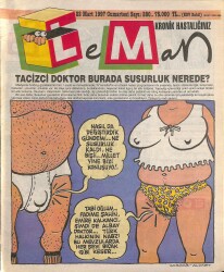 Leman Mizah Dergisi 22 Mart 1997 Sayı 280 NDR79292 - Gökçekoleksiyon