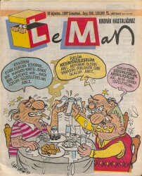 Leman Mizah Dergisi 23 Ağustos 1997 Sayı 302 NDR79326 - Gökçekoleksiyon