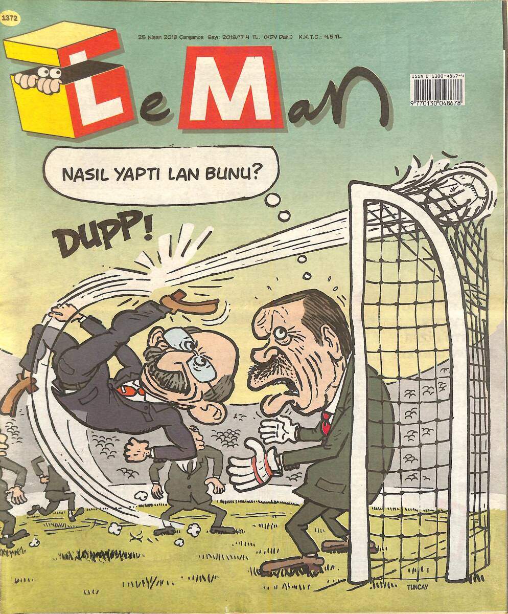 Leman Mizah Dergisi 25 Nisan 2018 Sayı 17 NDR96254 - 1