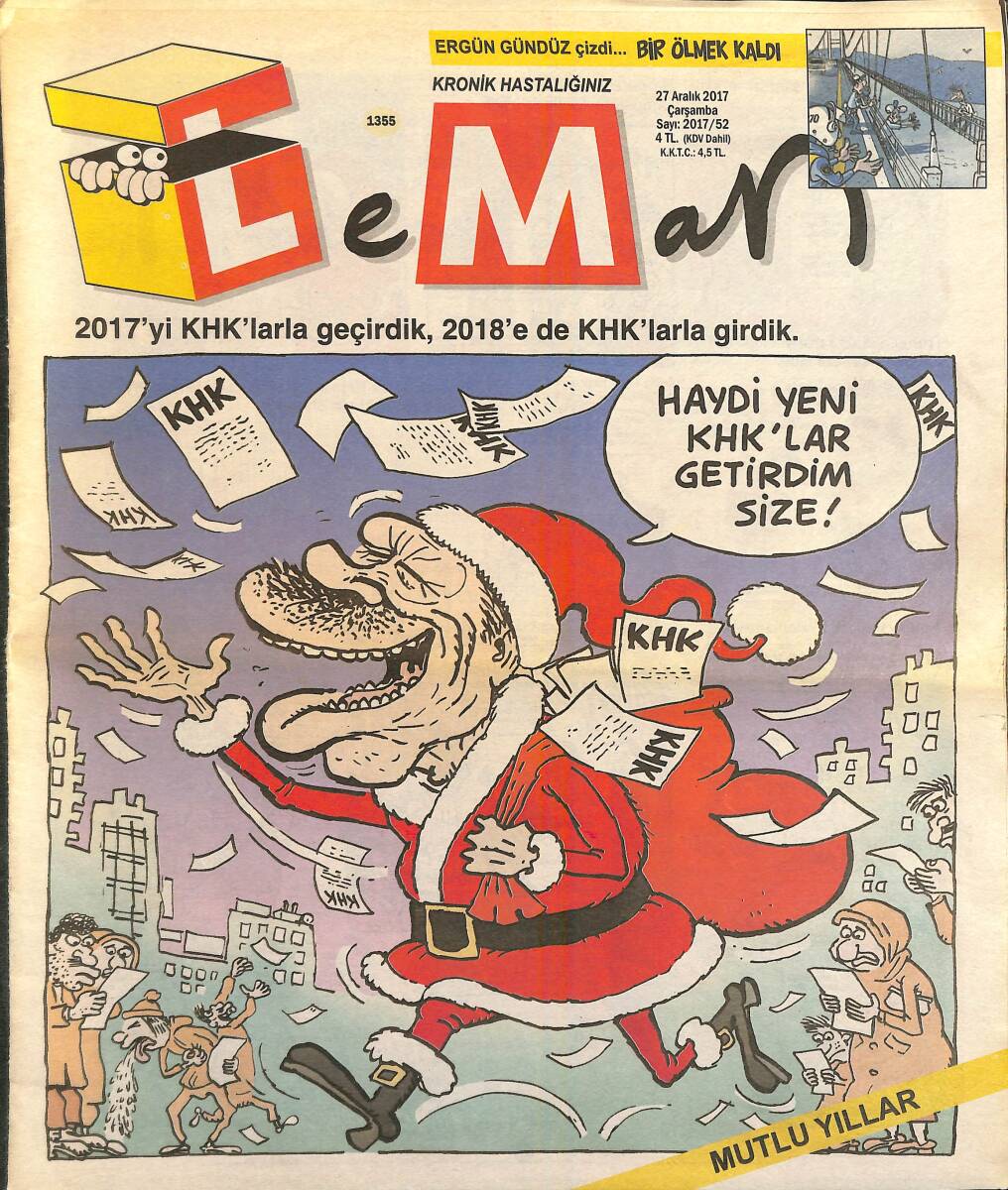 Leman Mizah Dergisi 27 Aralık 2017 Sayı 52 NDR96251 - 1