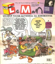 Leman Mizah Dergisi 27 Ekim 2005 No: 729 NDR98519 - Gökçekoleksiyon