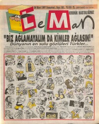 Leman Mizah Dergisi 29 Mart 1997 Sayı 281 NDR79365 - Gökçekoleksiyon