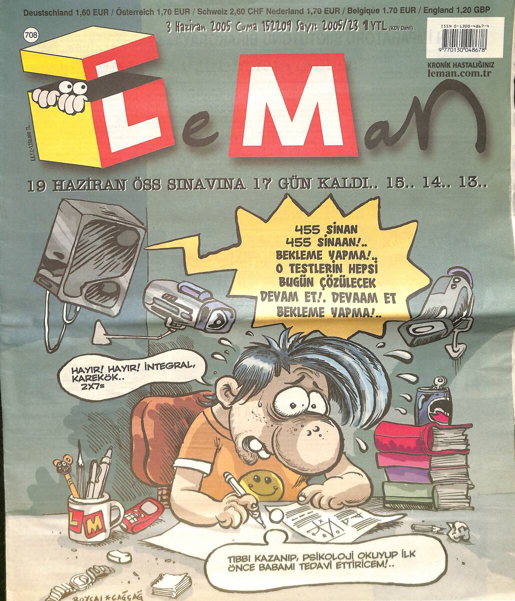 Leman Mizah Dergisi 3 Haziran 2005 No: 708 Sayı: 23 NDR98619 - 1