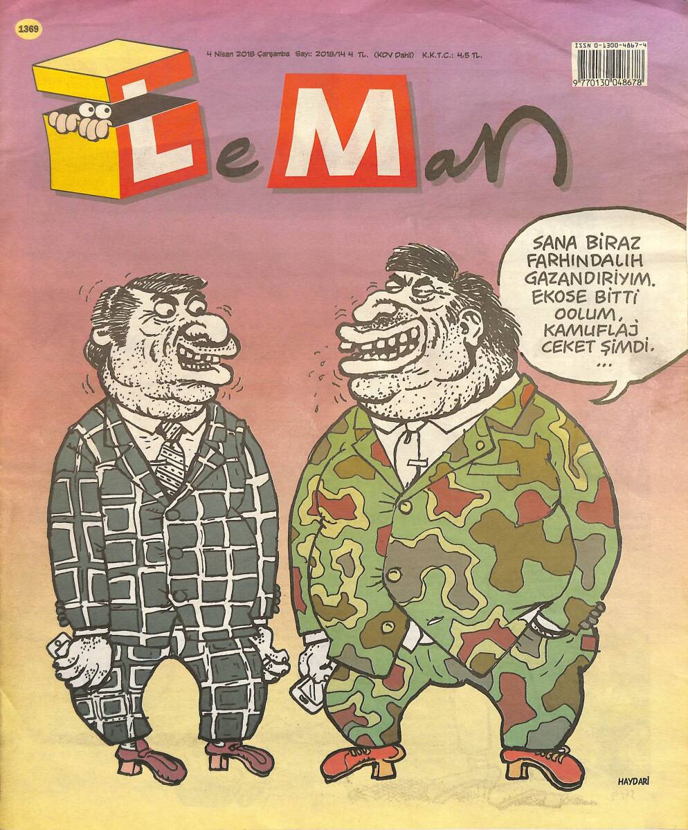 Leman Mizah Dergisi 4 Nisan 2018 Sayı 14 NDR96511 - 1