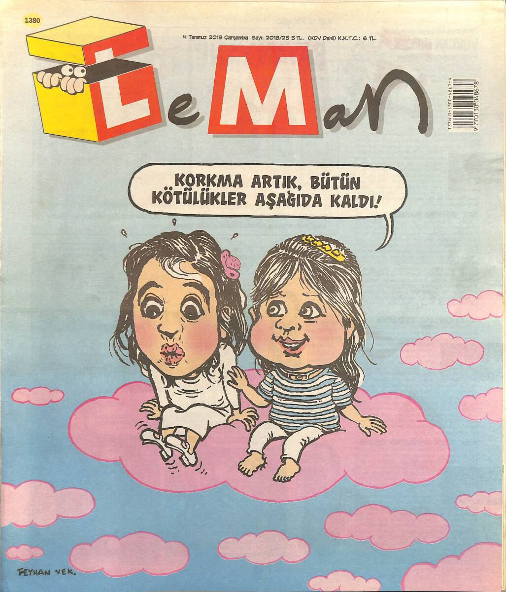Leman Mizah Dergisi 4 Temmuz 2018 Sayı 25 NDR96477 - 1