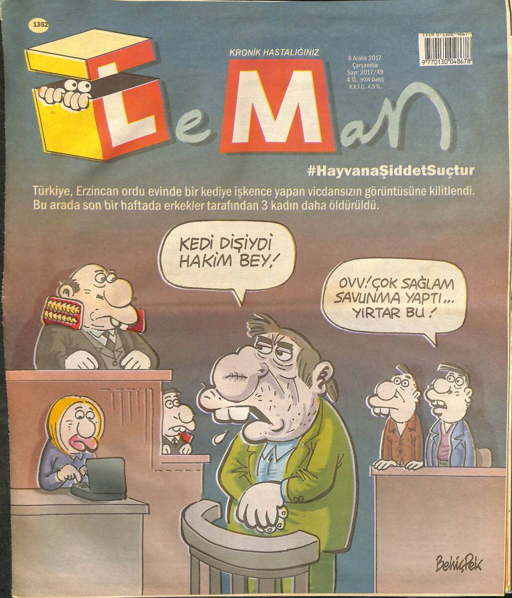 Leman Mizah Dergisi 6 Aralık 2017 Sayı 49 NDR96461 - 1
