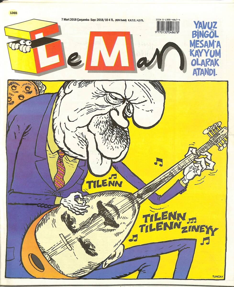Leman Mizah Dergisi 7 Mart 2018 Sayı 10 NDR96243 - 1