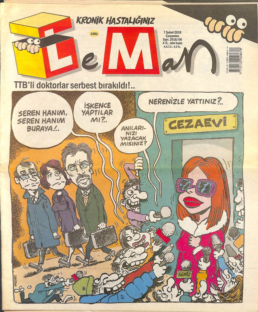 Leman Mizah Dergisi 7 Şubat 2018 Sayı 6 NDR96248 - 1