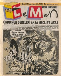 Leman Mizah Dergisi 9 Mart 1997 Sayı 278 NDR79299 - Gökçekoleksiyon