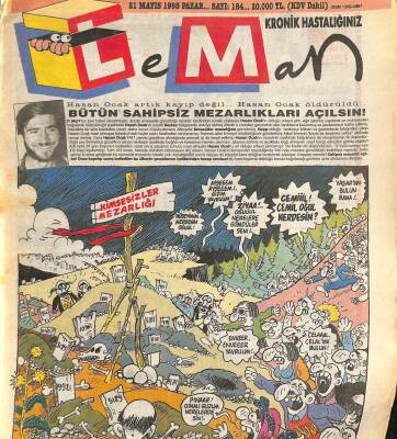 LEMAN MİZAH DERGİSİ-Sayı184 21 mayıs 1995 - Hasan Ocak NDR74069 - 1