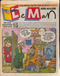 Leman Mizah Dergisi Sayı270 12 Ocak 1997 NDR21690 - Gökçekoleksiyon