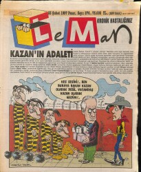 Leman Mizah Dergisi Sayı276 23 Şubat 1997 NDR21706 - Gökçekoleksiyon