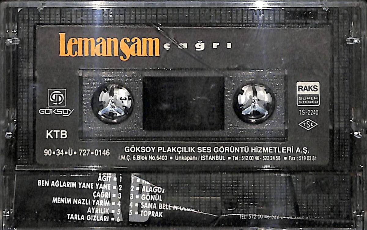 Leman Sam - Çağrı Kaset (İkinci El) KST28745 - 2