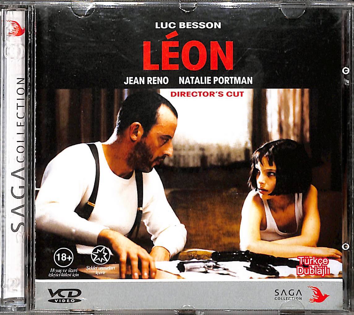 Leon - Sevginin Gücü (1994) Orjinal VCD Film ' Jean Reno - Natalie Portman ' Luc Besson Filmi VCD29016 - 1