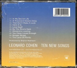 Leonard Cohen - Ten New Songs (İkinci El) CD5156 - 2