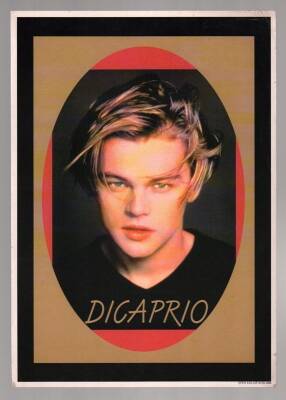 Leonardo Di Caprıo Büyük Boy Kartpostal KRT4779 - 1